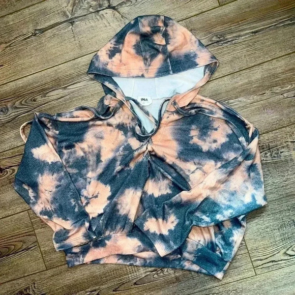 Revolve LNA tie dye hoodie - Picture 1 of 2